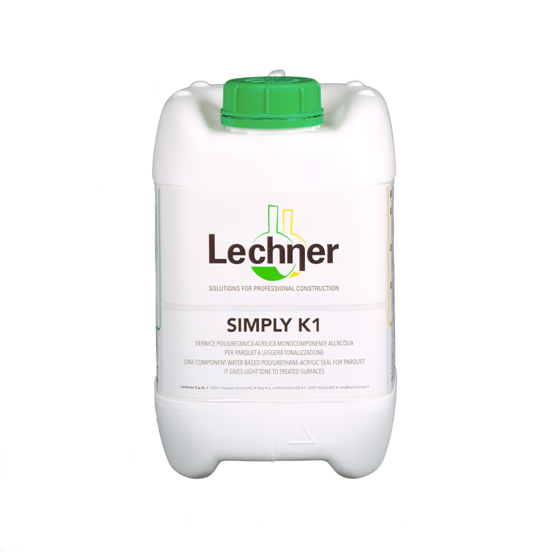 Лак для паркета Lechner Simply K1 матовый 5 л