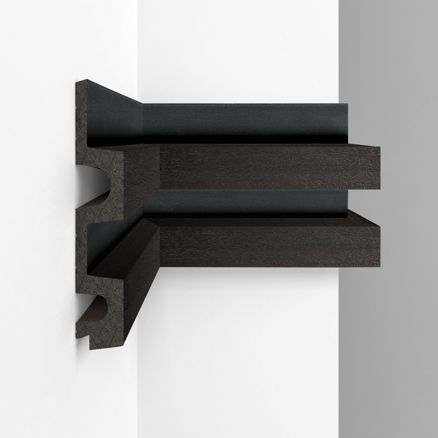 Стеновая панель Decomaster Eco Line D302-433D Венге 2900×122×21