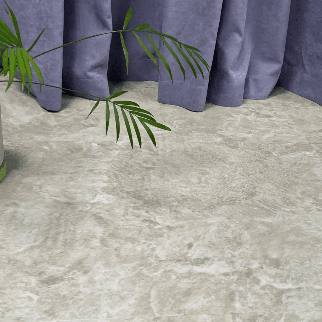 Кварцвиниловая плитка Vinilam клеевая Ceramo Stone Glue Аравийский камень 81222 950×475×2,5 фото в интерьере