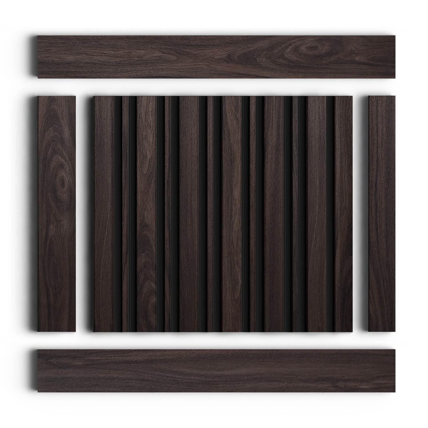Стеновая панель из полистирола Hiwood LV122 BR395K 2700×120×12