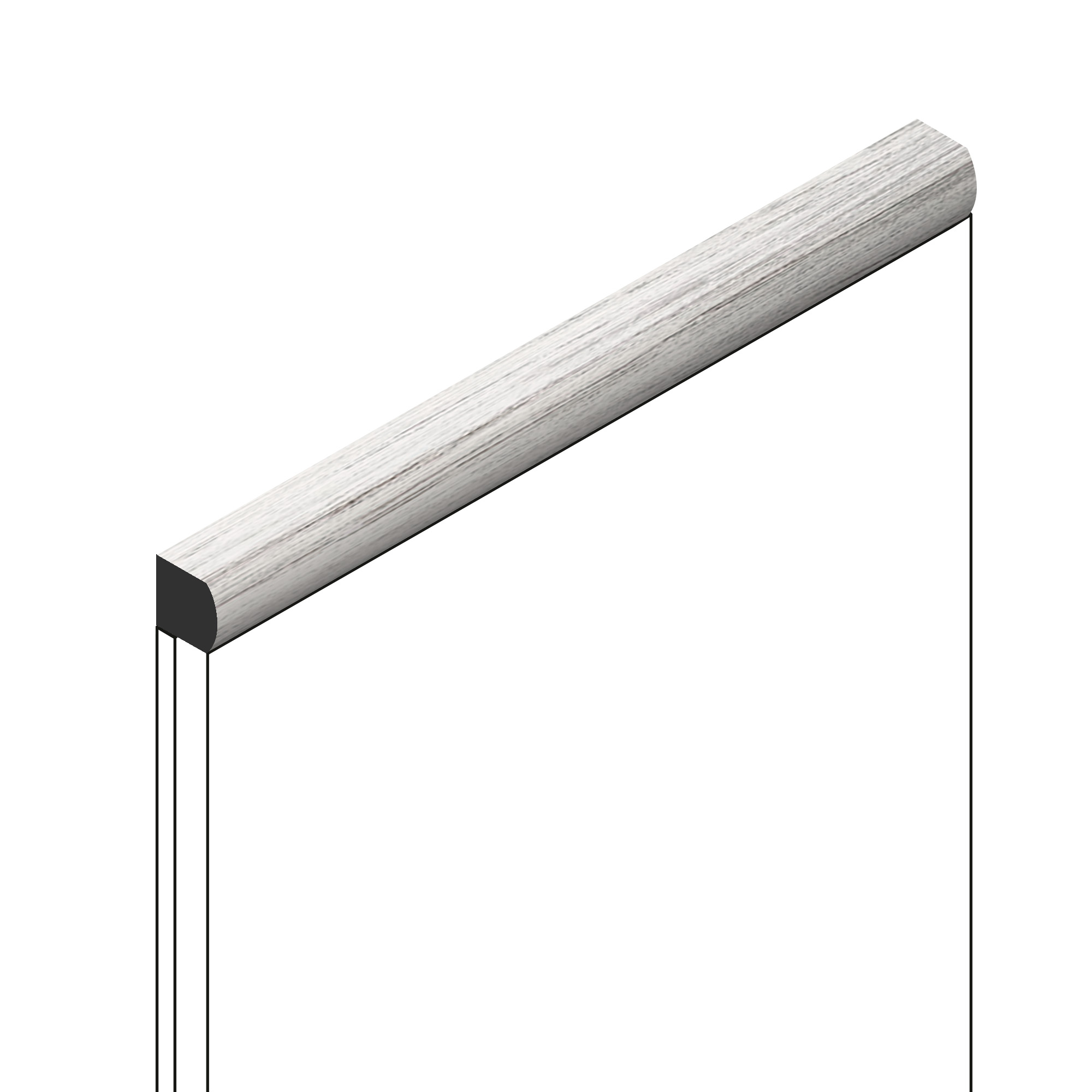 Молдинг из полистирола Hiwood D15V2 GR24 2700×15×15