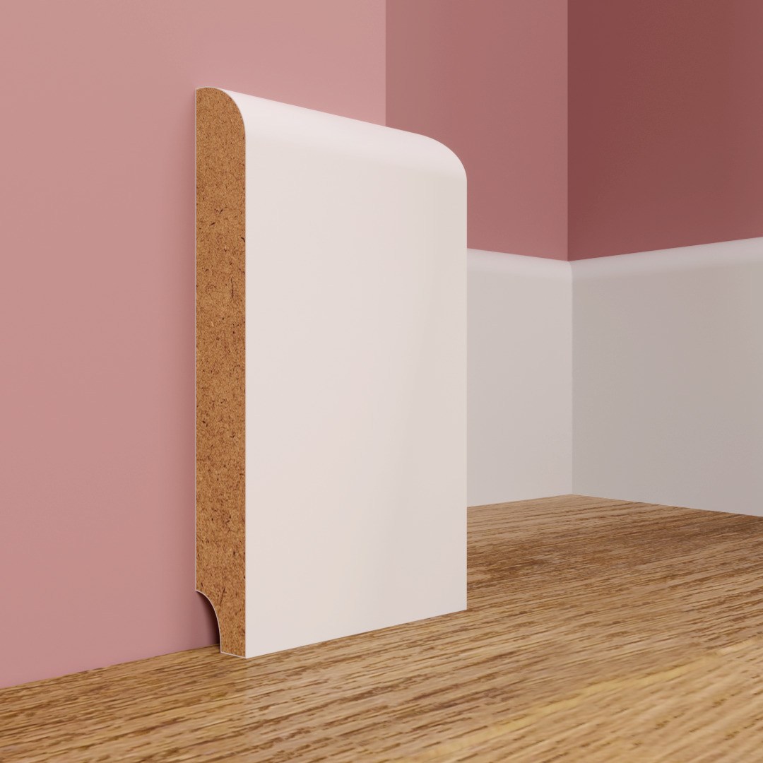 Плинтус МДФ под покраску Evrowood PN 051 2000×100×12 фото в интерьере Плинтус МДФ под покраску Evrowood PN 051 2000×100×12 фото в интерьере