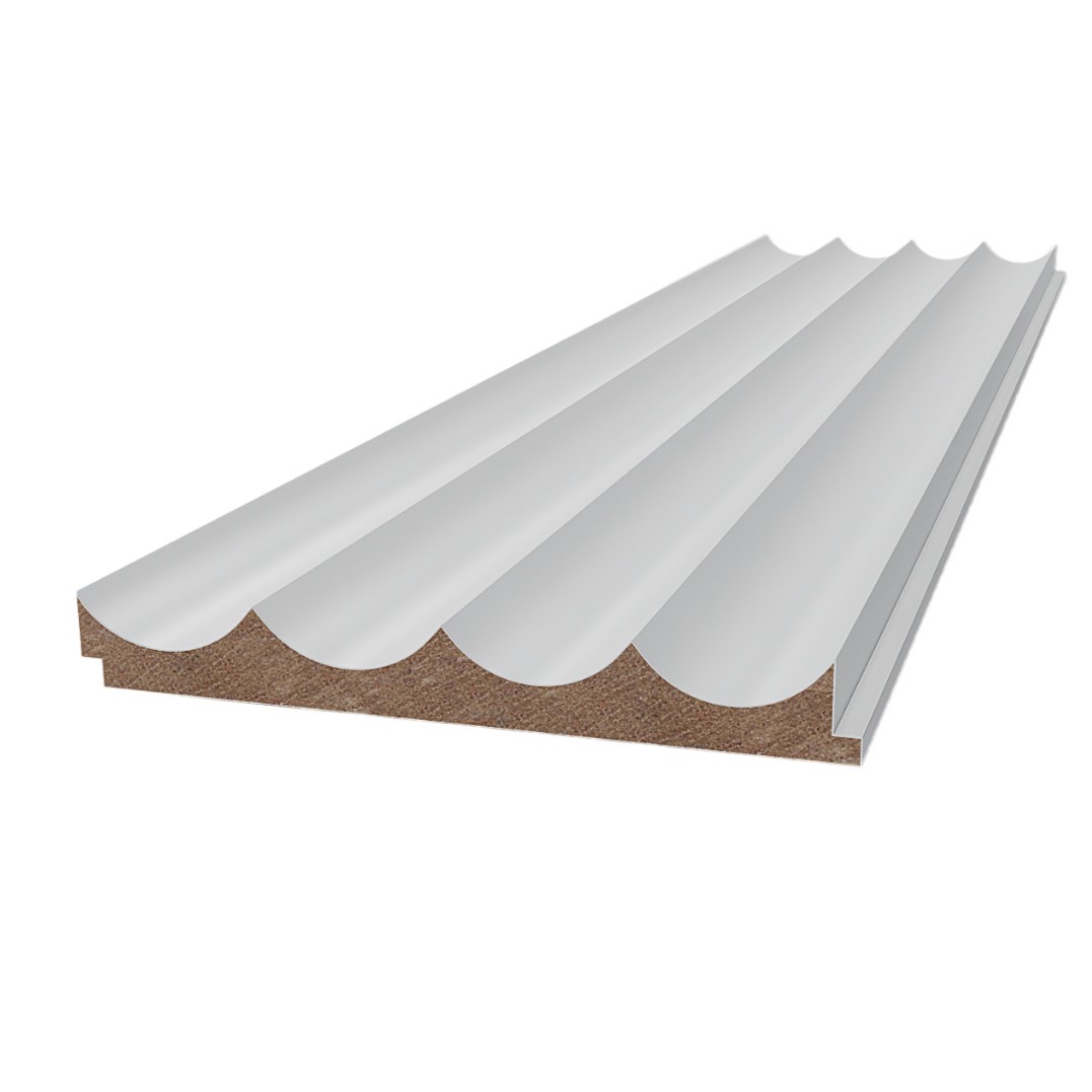 Стеновая панель под покраску Evrowood PL 08 2000×120×12