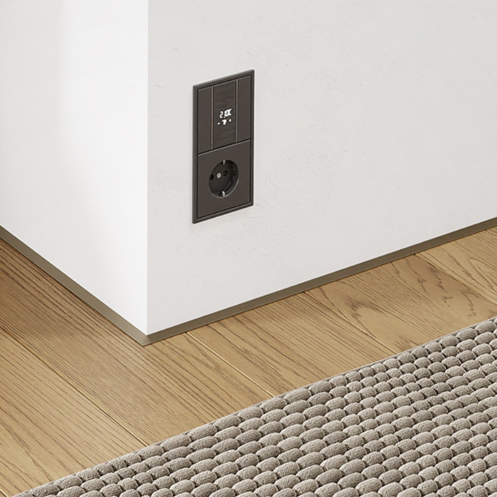 Микроплинтус алюминиевый Modern Decor Шампань 64-89-45 2500×16×6 Микроплинтус алюминиевый Modern Decor Шампань 64-89-45 2500×16×6