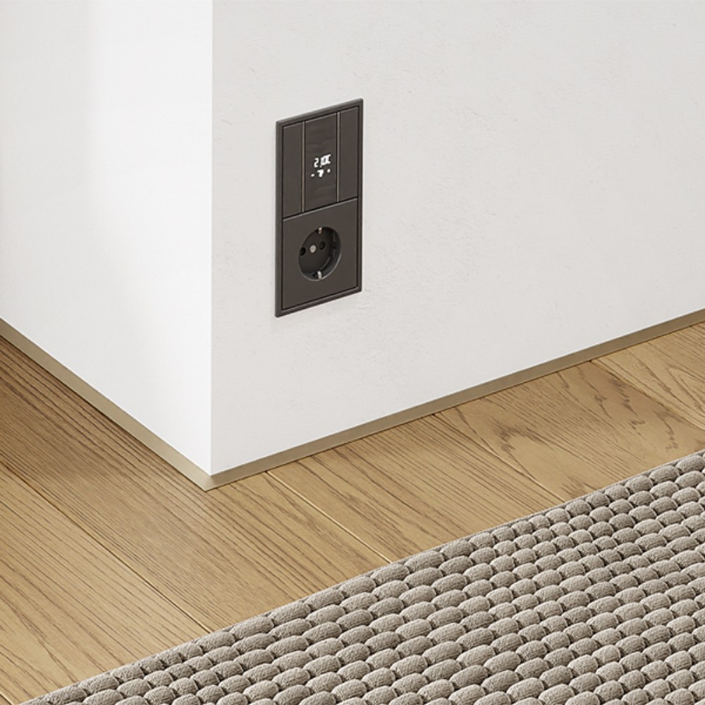 Микроплинтус алюминиевый Modern Decor RAL 1035 Перламутрово-бежевый 93-12-85 2500×16×6 Микроплинтус алюминиевый Modern Decor RAL 1035 Перламутрово-бежевый 93-12-85 2500×16×6