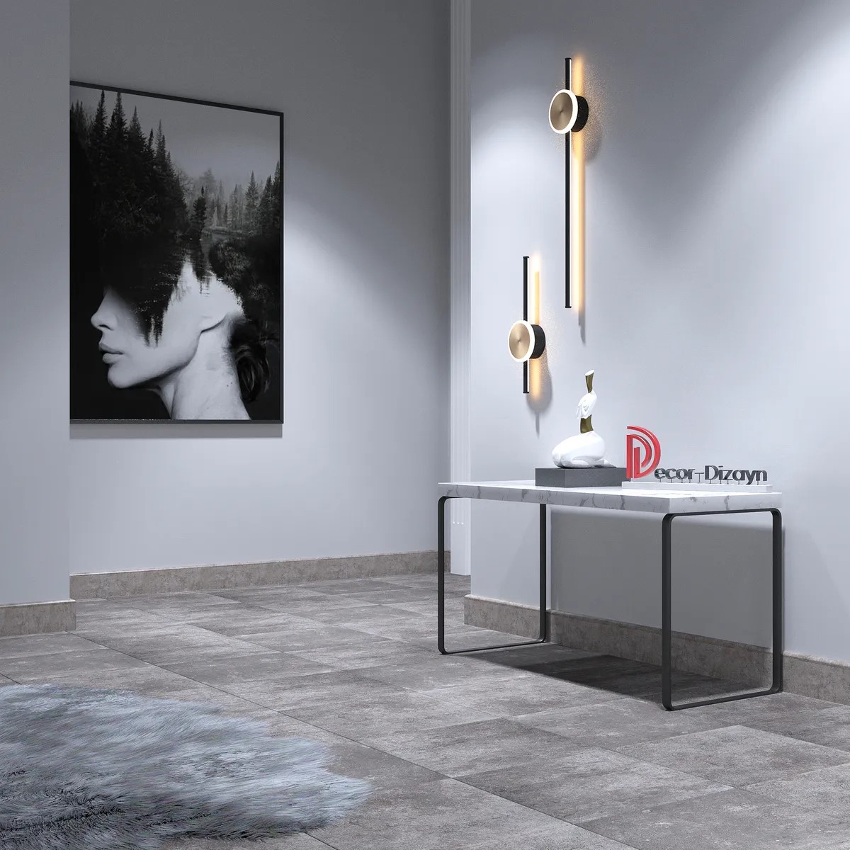 Плинтус Decor-Dizayn 706-25 2400×80×13 фото в интерьере