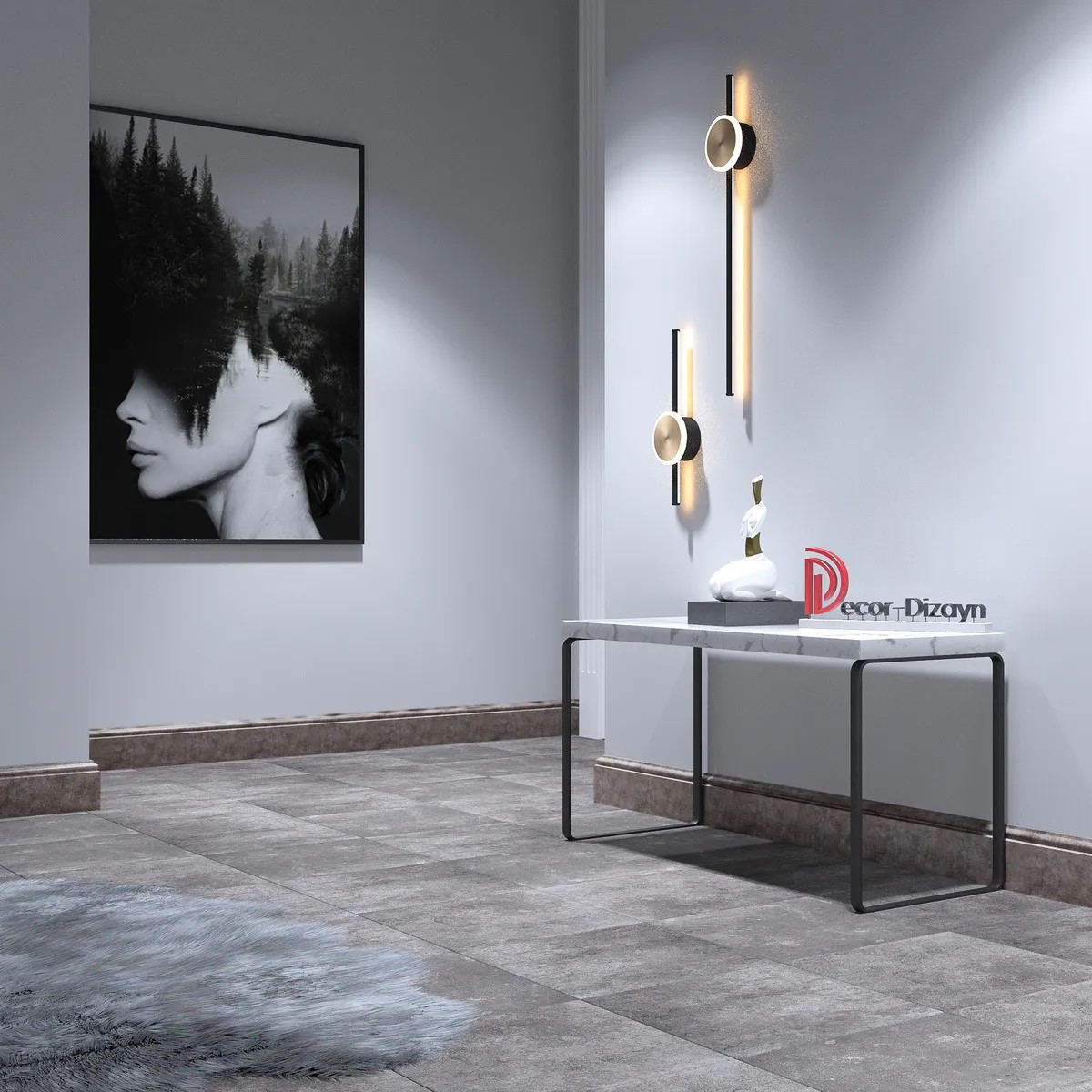 Плинтус Decor-Dizayn 701-25 2400×100×16 фото в интерьере