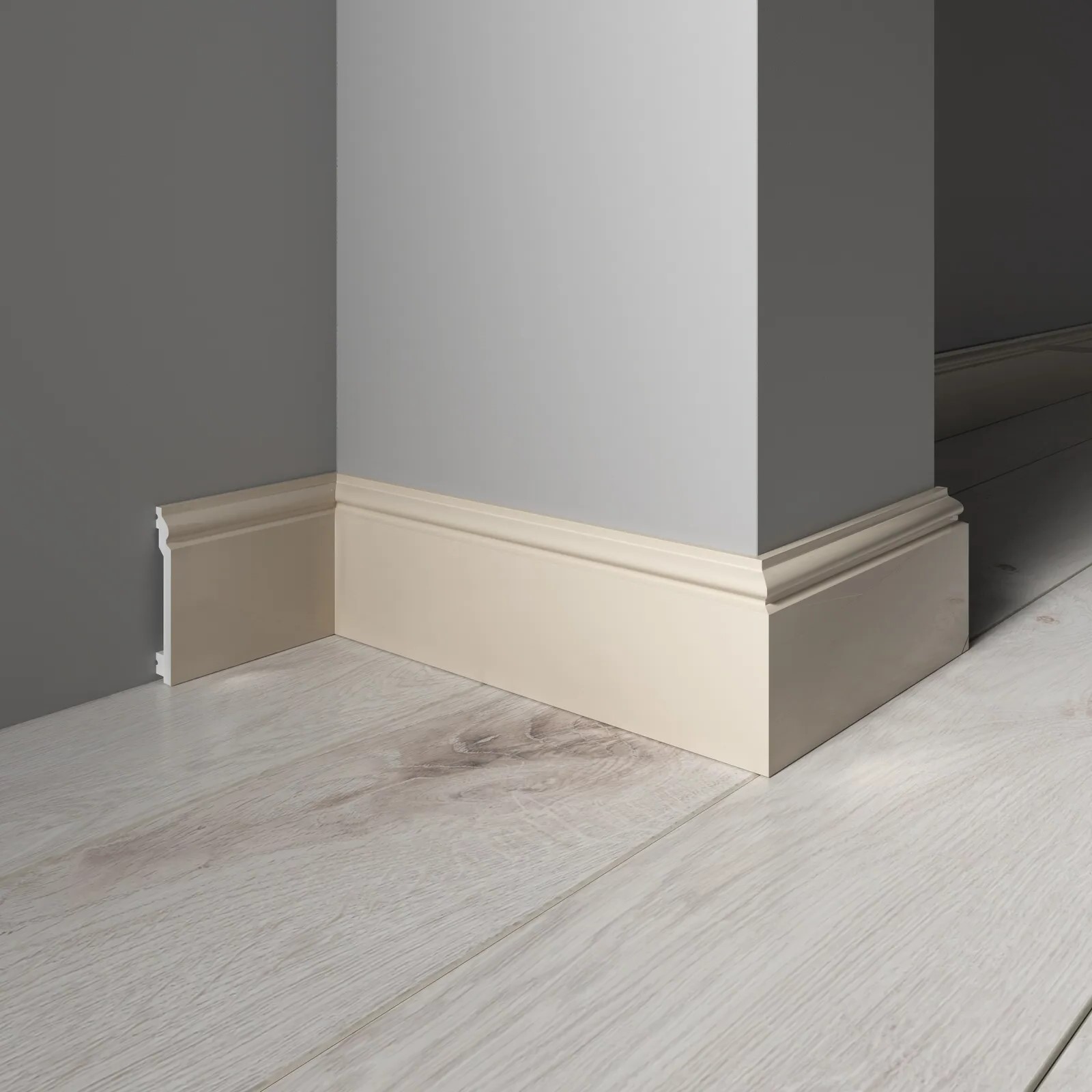 Плинтус Decor-Dizayn 701-74 2400×100×16 фото в интерьере