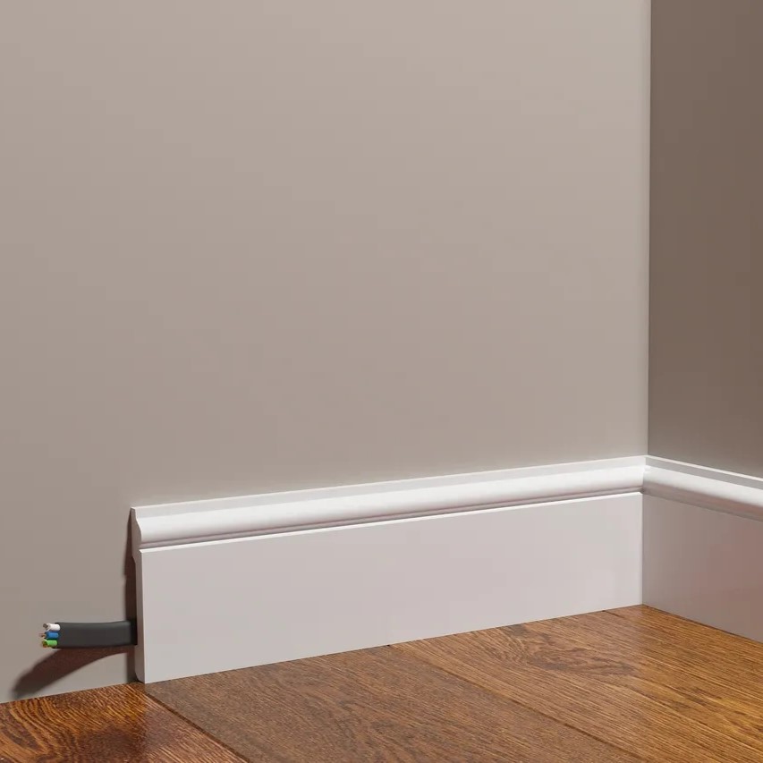 Плинтус под покраску Decor-Dizayn Грани DD005 2000×79×13 фото в интерьере Плинтус под покраску Decor-Dizayn Грани DD005 2000×79×13 фото в интерьере