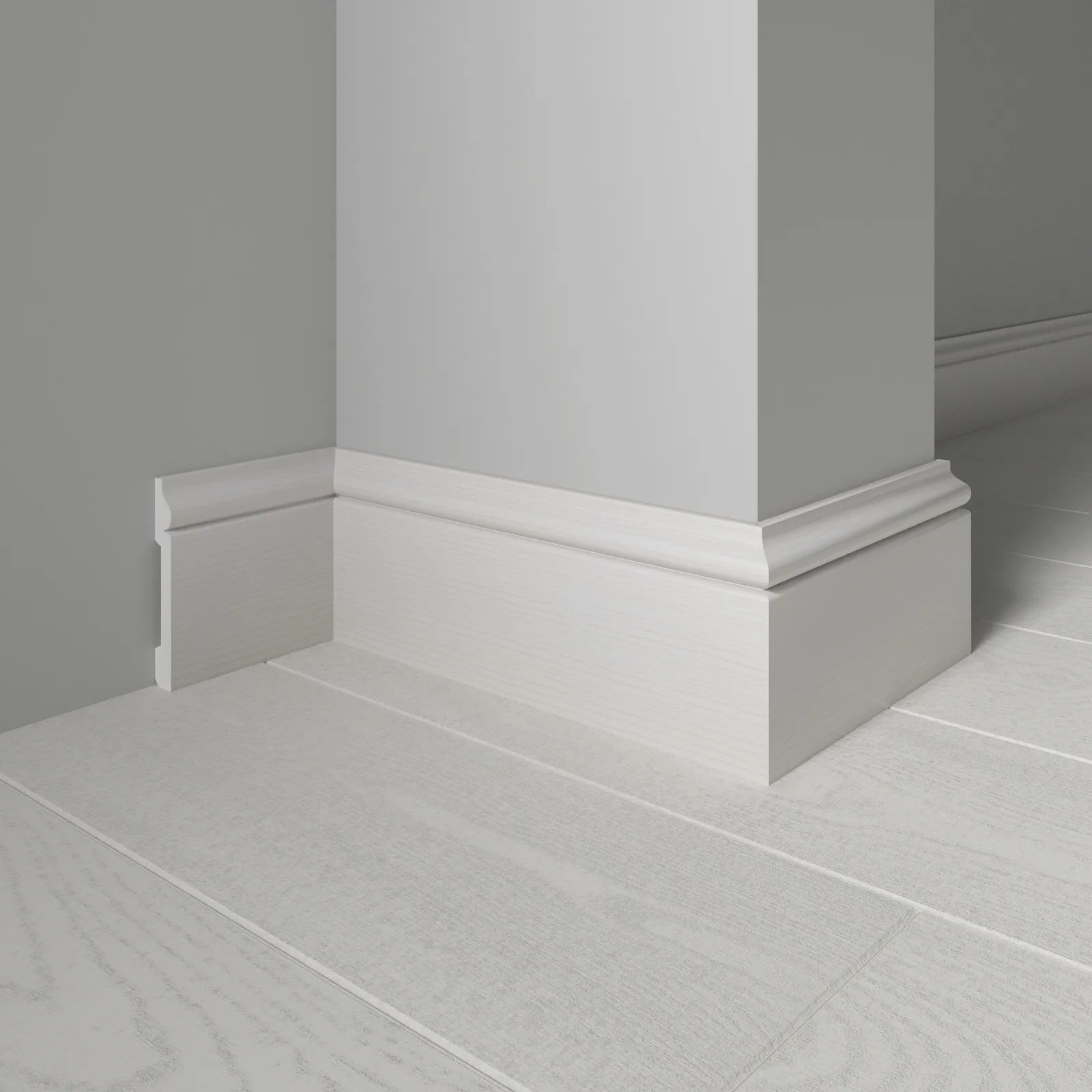 Плинтус Decor-Dizayn 005-75 2400×79×13 фото в интерьере