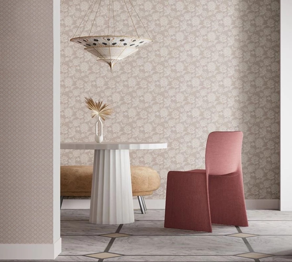 Обои WallTrend Imperial Aurora Trellis IMP15012 10×1 фото в интерьере