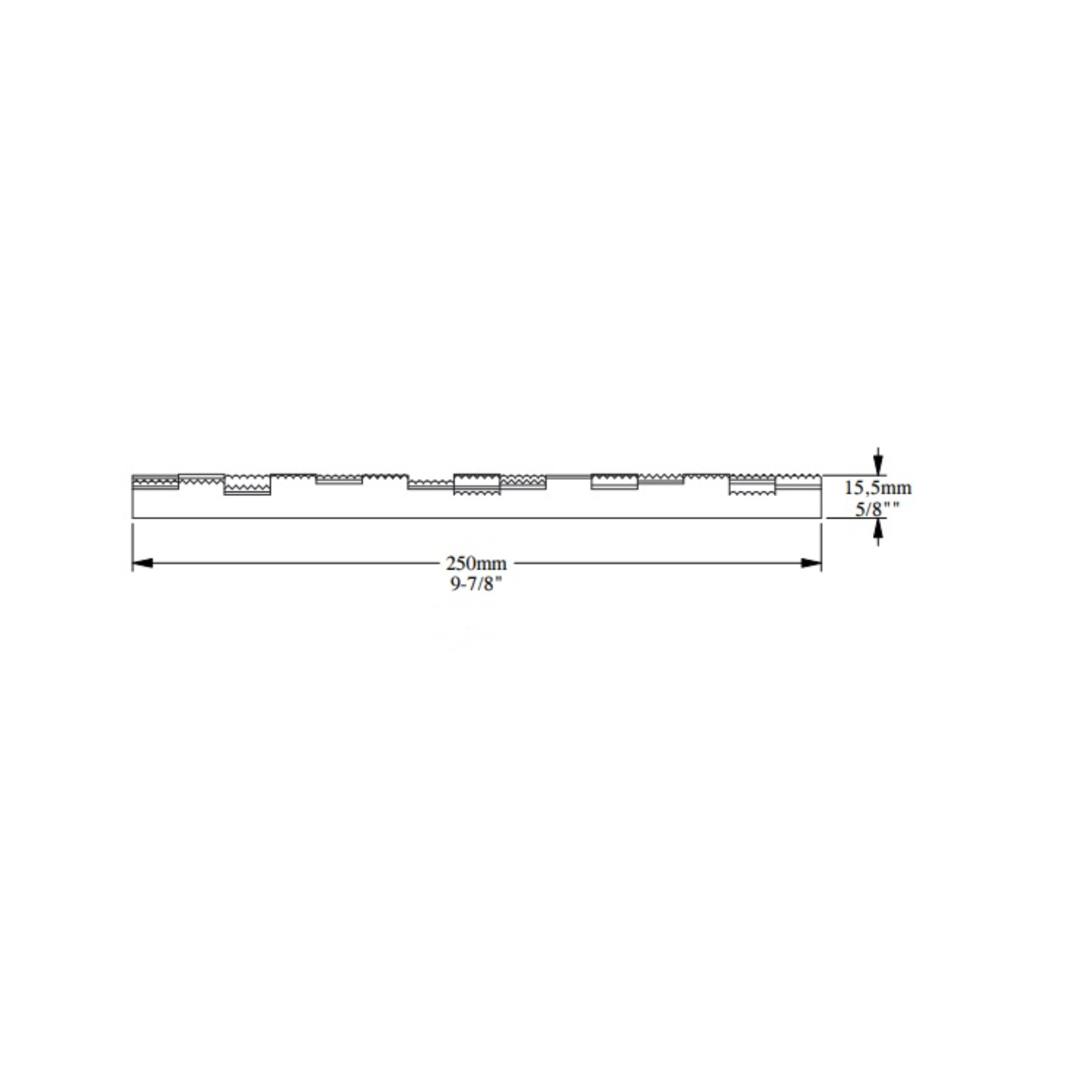 Стеновая панель под покраску Orac Decor W216 Matrix 2000×250×16