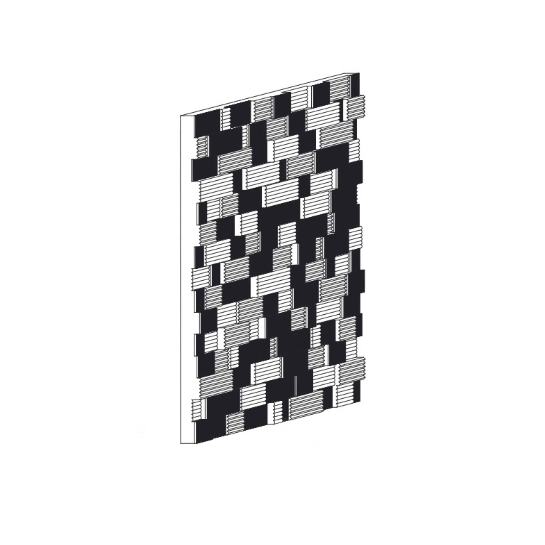 Стеновая панель под покраску Orac Decor W216 Matrix 2000×250×16