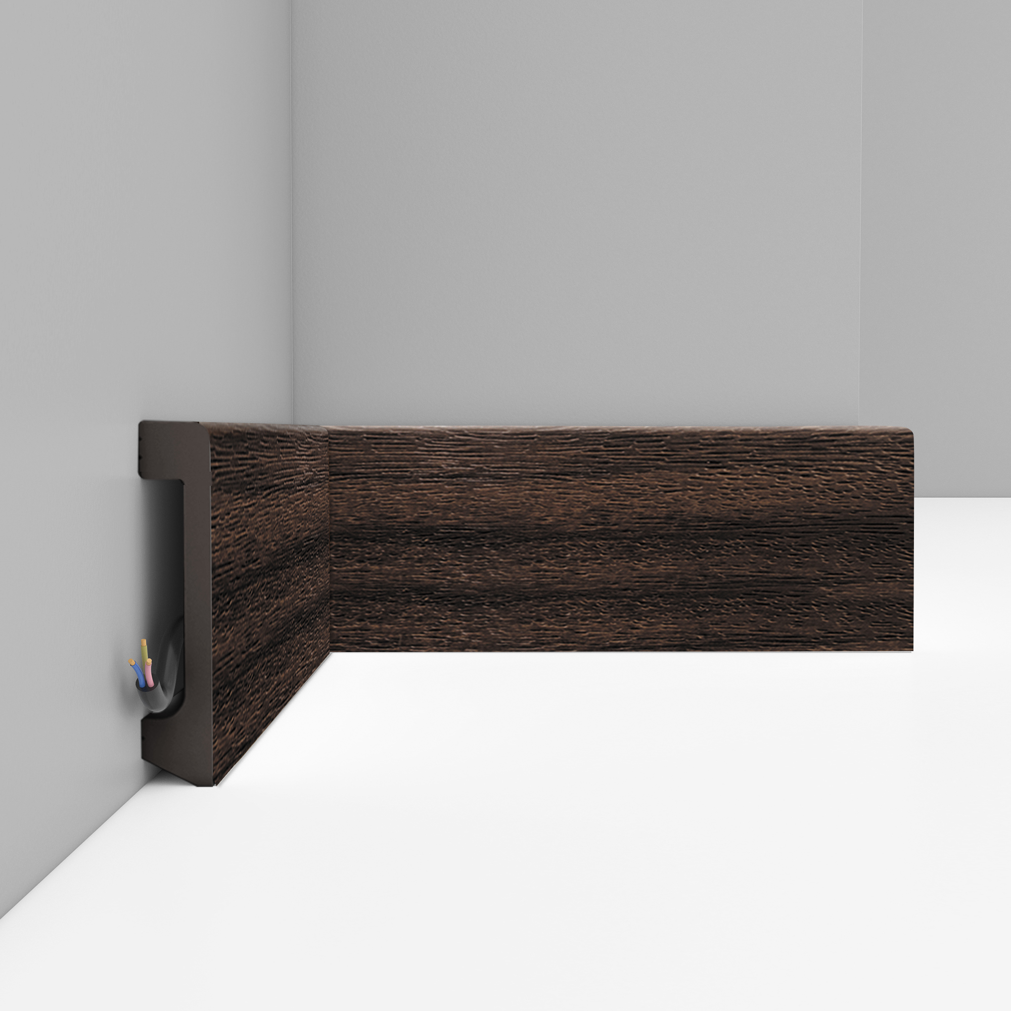 Плинтус Decomaster Махагон D235-438 2400×80×17 Плинтус Decomaster Махагон D235-438 2400×80×17