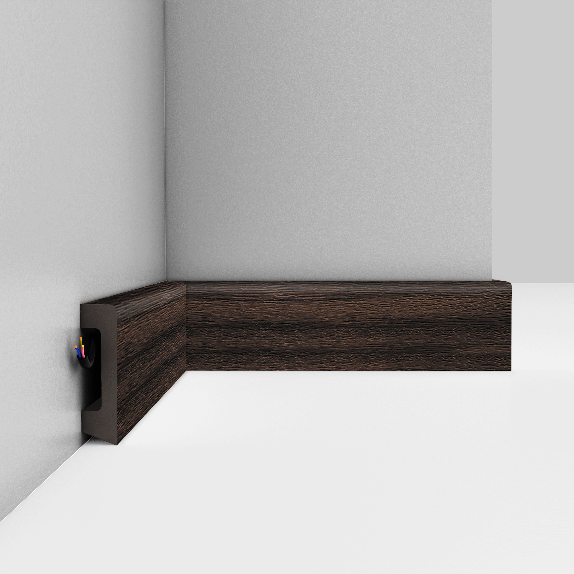 Плинтус Decomaster Махагон D234-438 2400×58×16 Плинтус Decomaster Махагон D234-438 2400×58×16