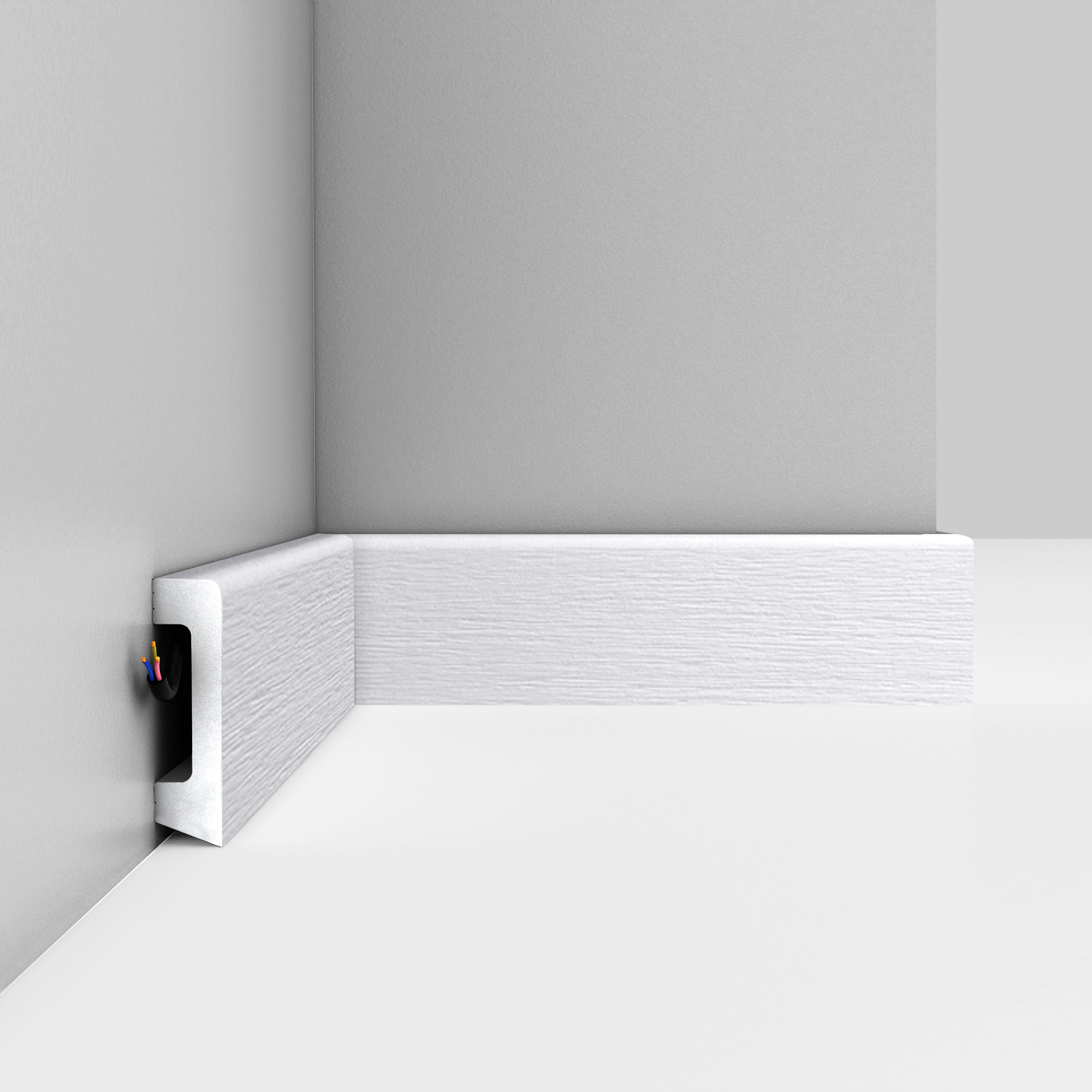 Плинтус Decomaster Дуб белый D234-70 2400×58×16 Плинтус Decomaster Дуб белый D234-70 2400×58×16