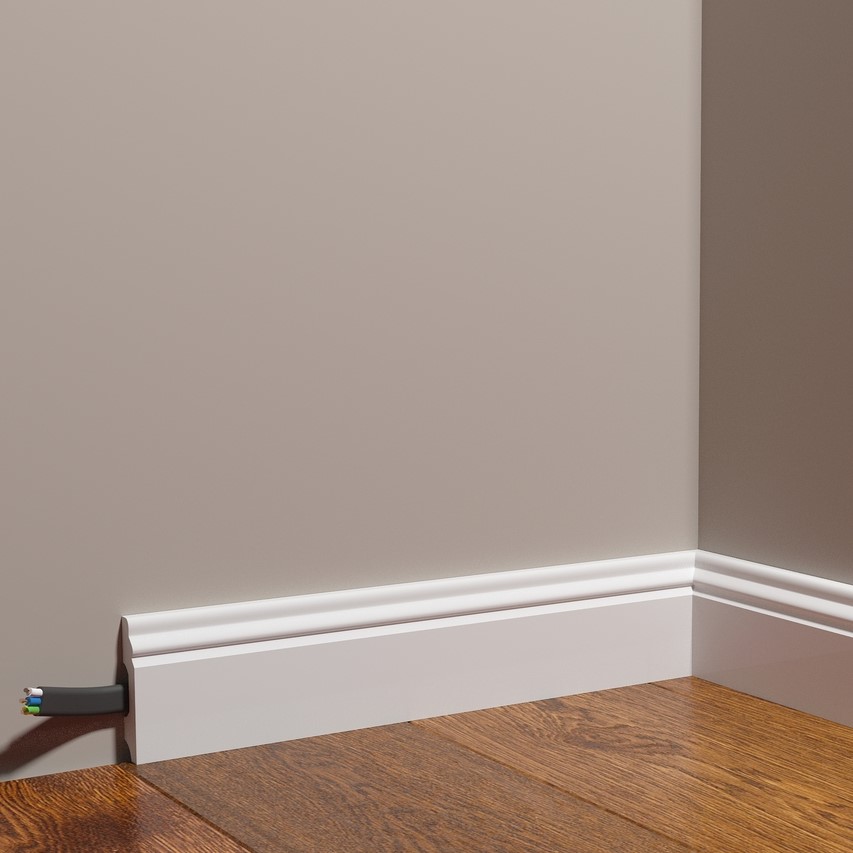 Плинтус под покраску Decor-Dizayn Грани DD27 2000×59×13 Плинтус под покраску Decor-Dizayn Грани DD27 2000×59×13