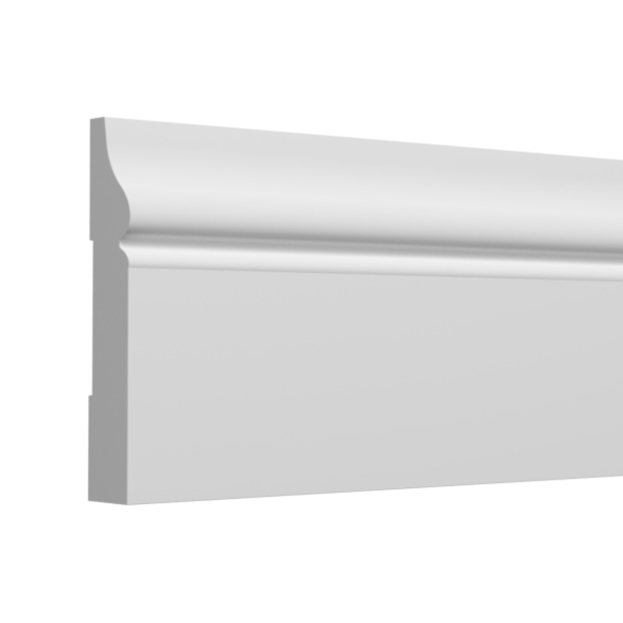 Плинтус под покраску Decor-Dizayn Грани DD48 2000×82×11