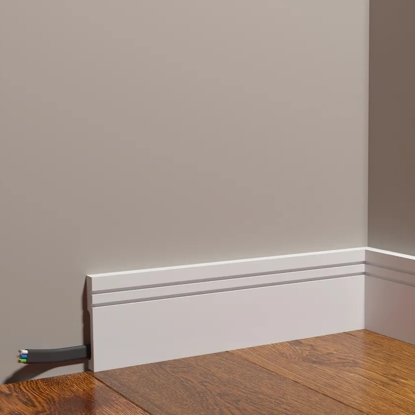 Плинтус под покраску Decor-Dizayn Modern DD717 2000×80×13 Плинтус под покраску Decor-Dizayn Modern DD717 2000×80×13