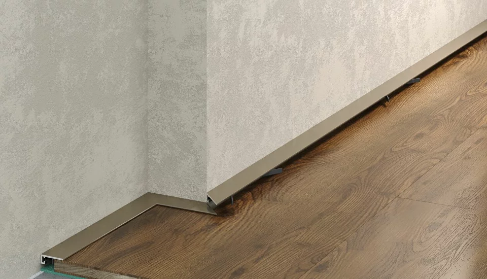 Микроплинтус алюминиевый Laconistiq Micro 19 ARM Шампань 19-16-245 2450×19×5,5 Микроплинтус алюминиевый Laconistiq Micro 19 ARM Шампань 19-16-245 2450×19×5,5