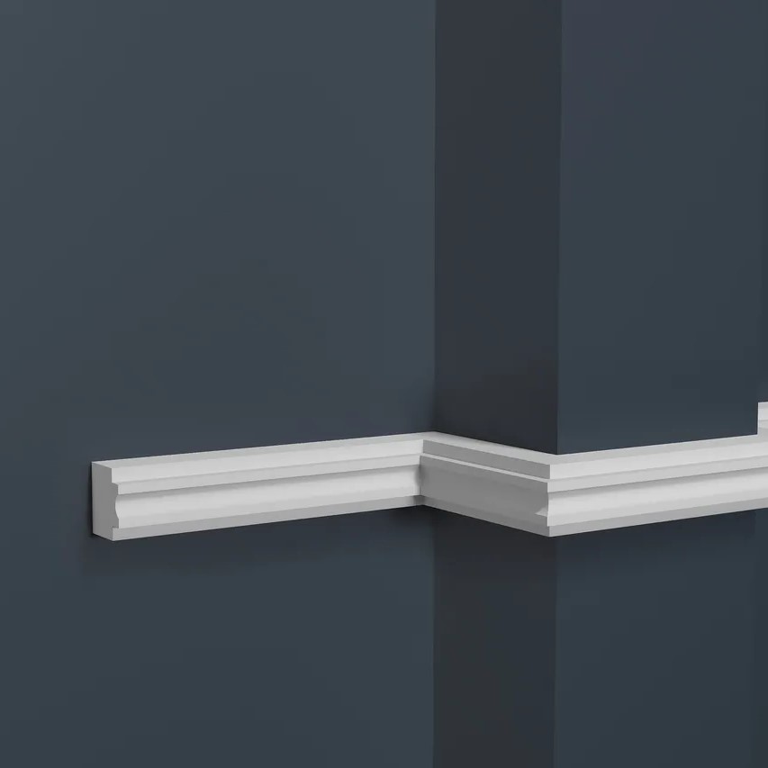 Молдинг из полистирола под покраску Decor-Dizayn Estet DD627 3000×15×13