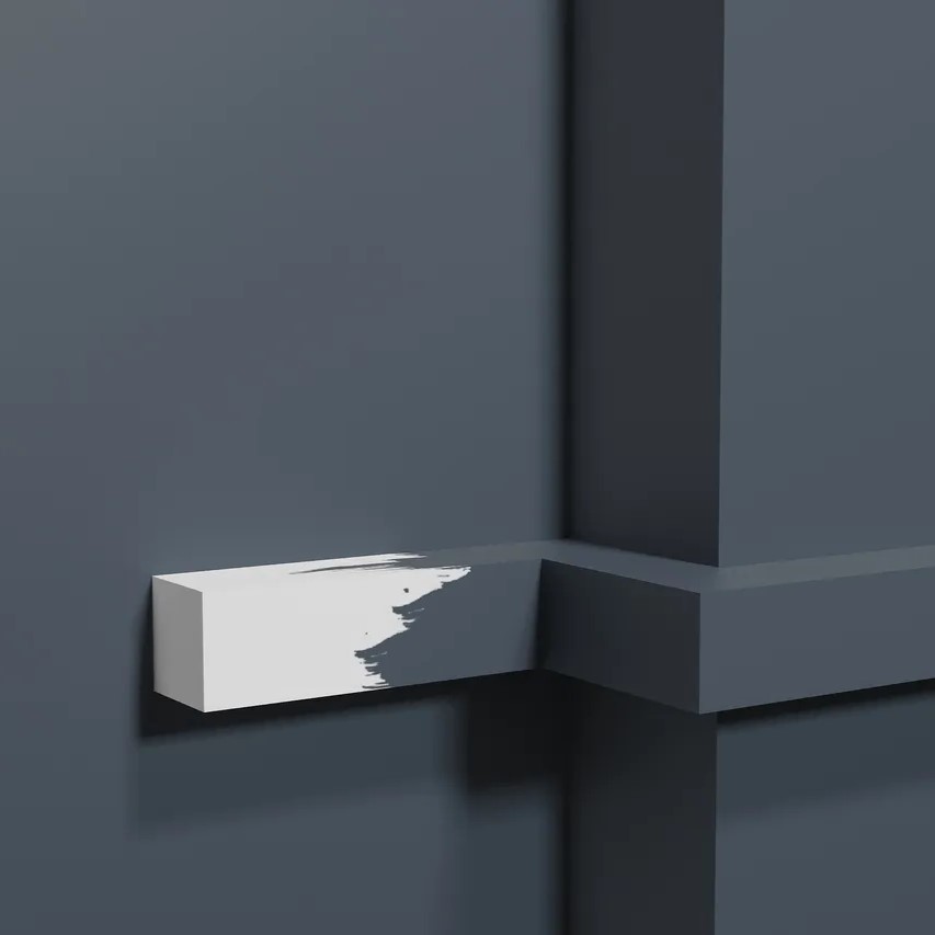 Молдинг из полистирола под покраску Decor-Dizayn Грани DD622 2000×20×20