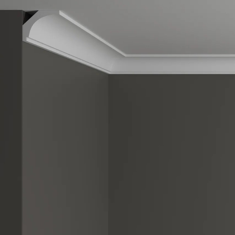 Потолочный плинтус под покраску Decor-Dizayn DD13 2000×48×40
