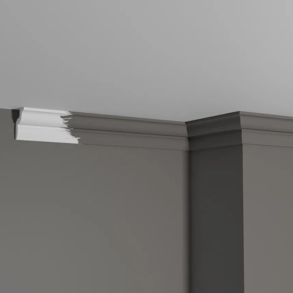 Потолочный плинтус под покраску Decor-Dizayn DD22 2000×29×42