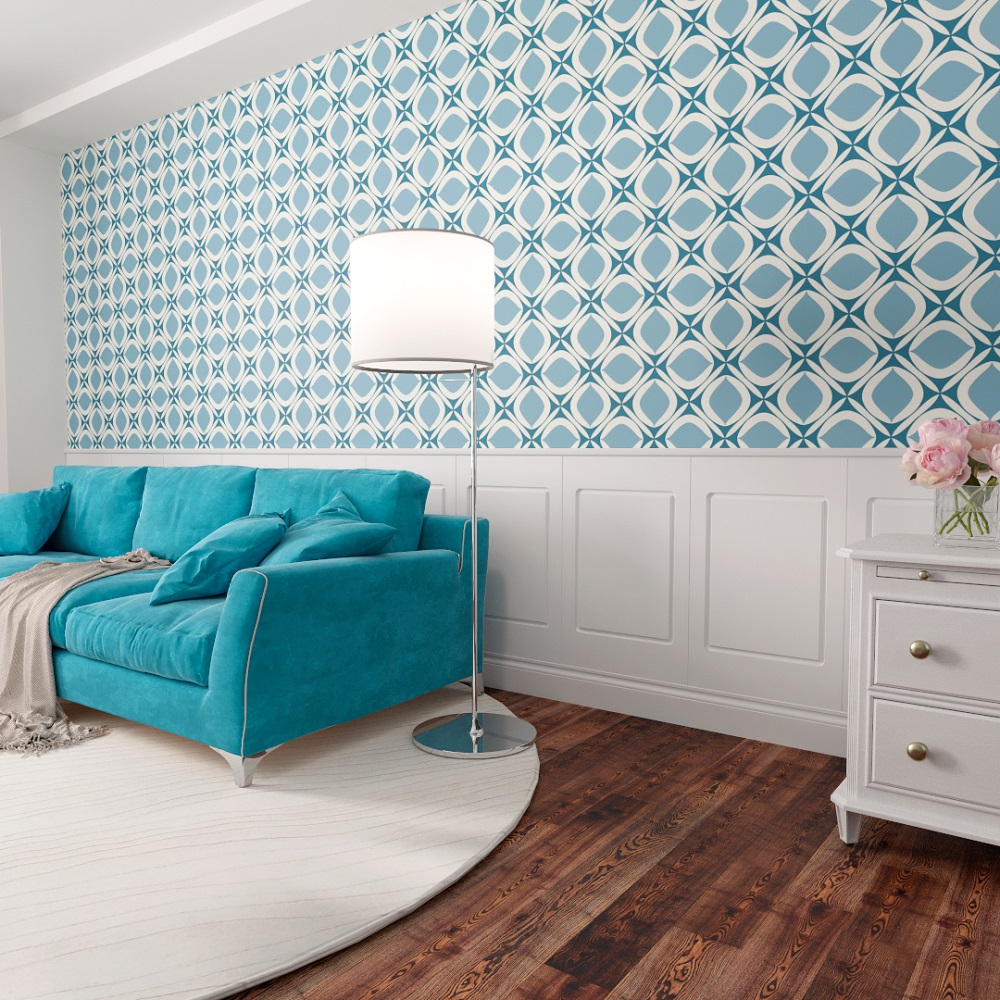 Стеновая панель под покраску Evrowood PL 01 2000×800×12 фото в интерьере