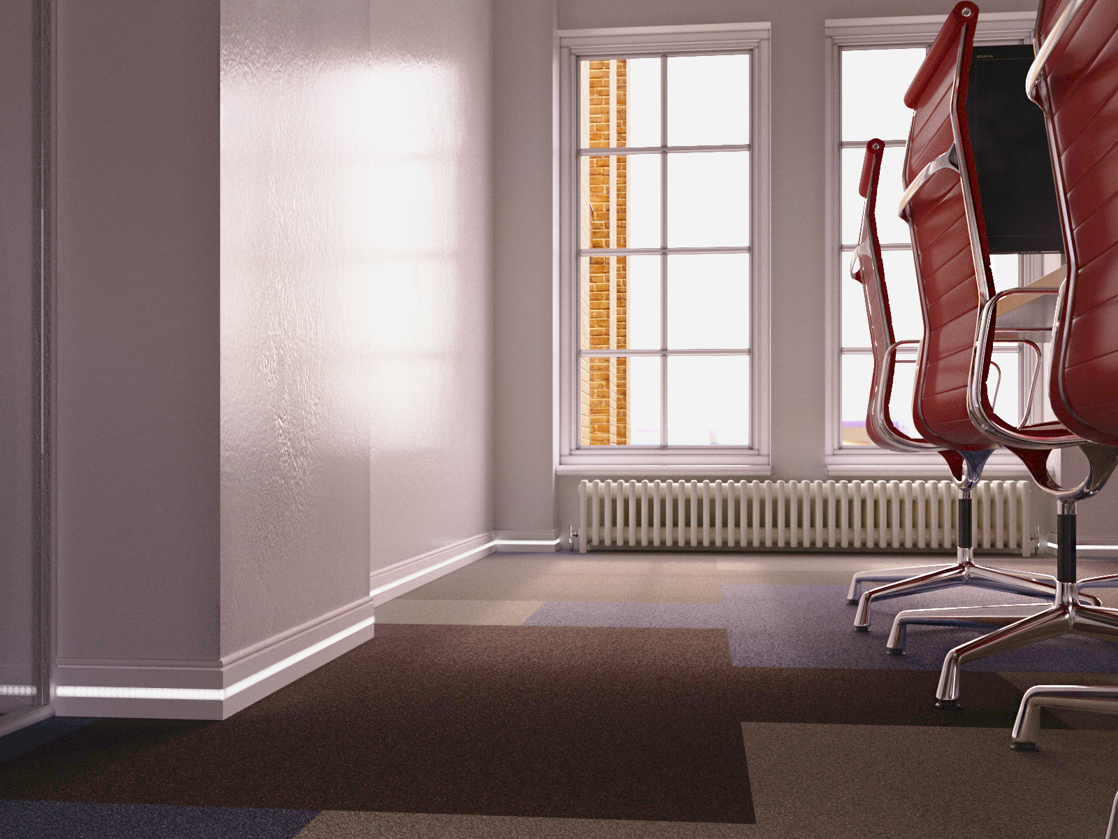 Плинтус МДФ под покраску Evrowood PN 030 Led с подсветкой 2000×80×16 фото в интерьере Плинтус МДФ под покраску Evrowood PN 030 Led с подсветкой 2000×80×16 фото в интерьере