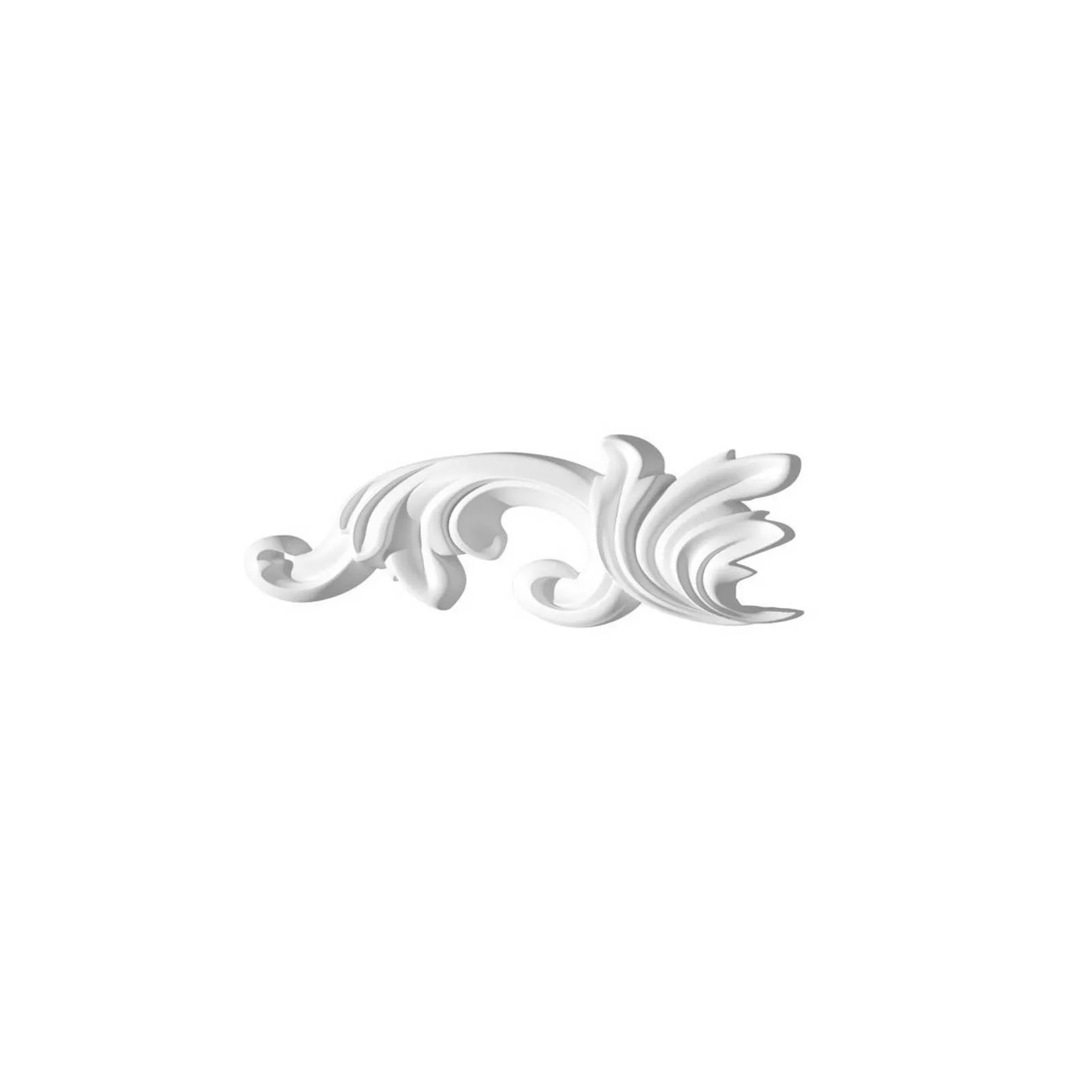 Декор к молдингу под покраску Decor-Dizayn H1-DD35 LR 102×46×16