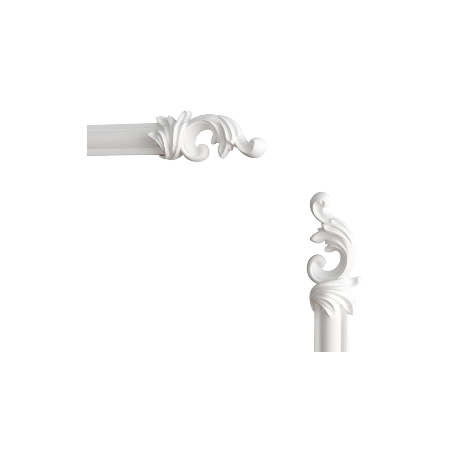 Декор к молдингу под покраску Decor-Dizayn H1-157A LR 124×54×19,5