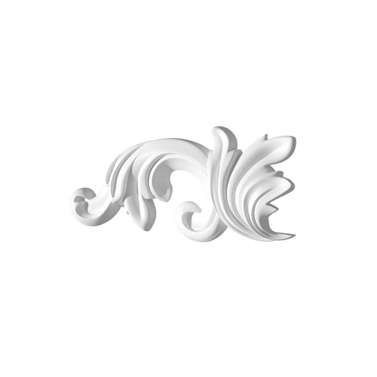 Декор к молдингу под покраску Decor-Dizayn H1-DD301 LR 165×71×25