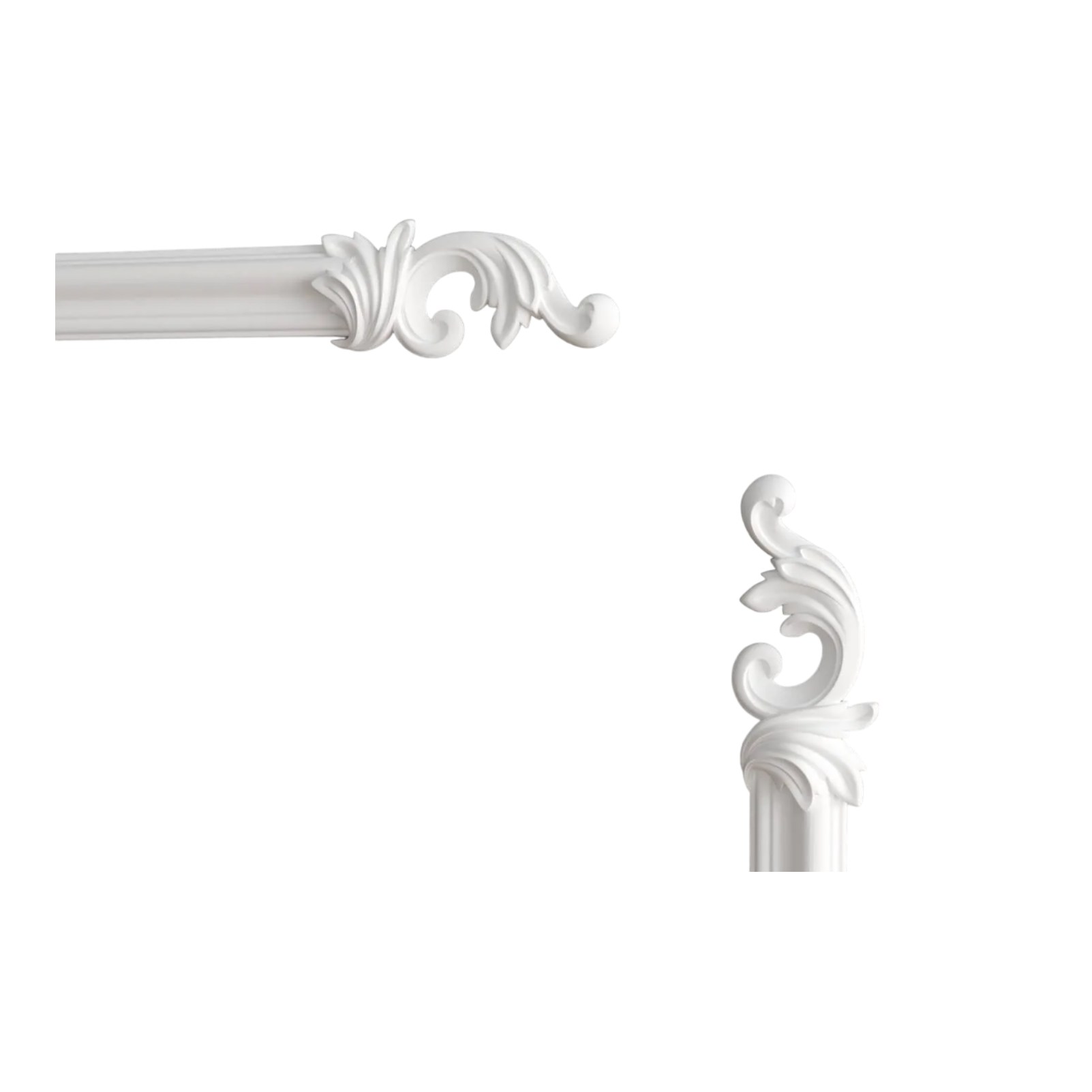 Декор к молдингу под покраску Decor-Dizayn H1-DD301 LR 165×71×25