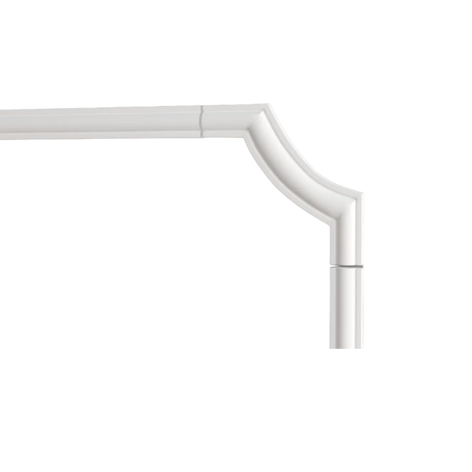Декор к молдингу под покраску Decor-Dizayn C1-157A 145×145×13