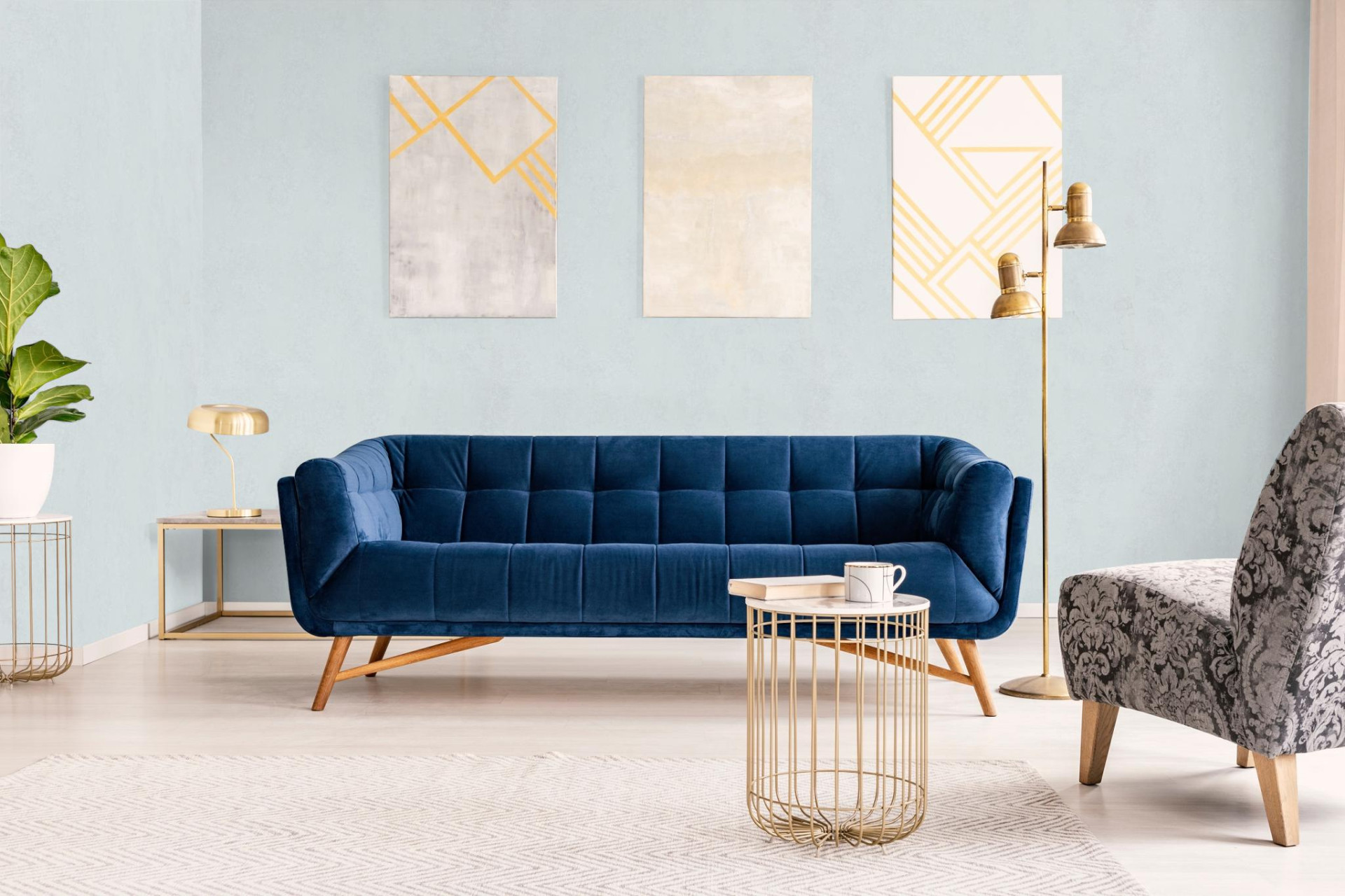 Обои Marburg Rainbow 3 34223 10,05×1,06 фото в интерьере