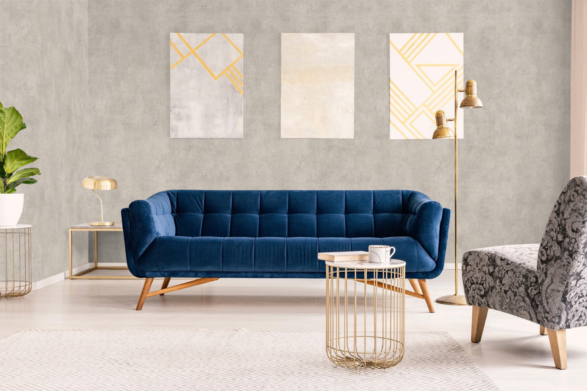 Обои Marburg Rainbow 3 34232 10,05×1,06 фото в интерьере