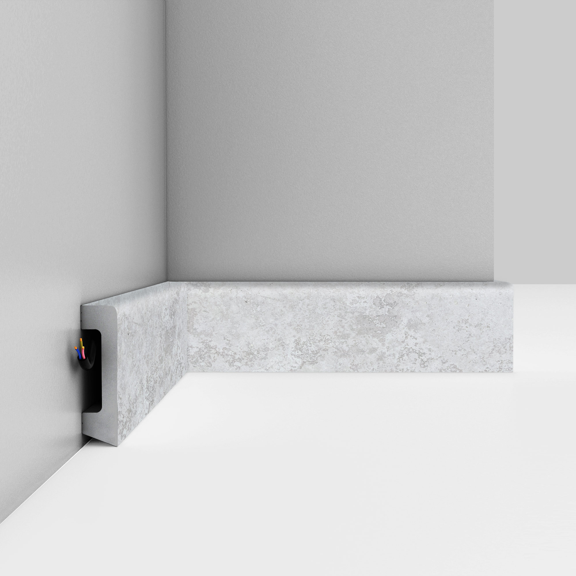 Плинтус Decomaster Травертин светлый D234-1619 2400×58×16 Плинтус Decomaster Травертин светлый D234-1619 2400×58×16