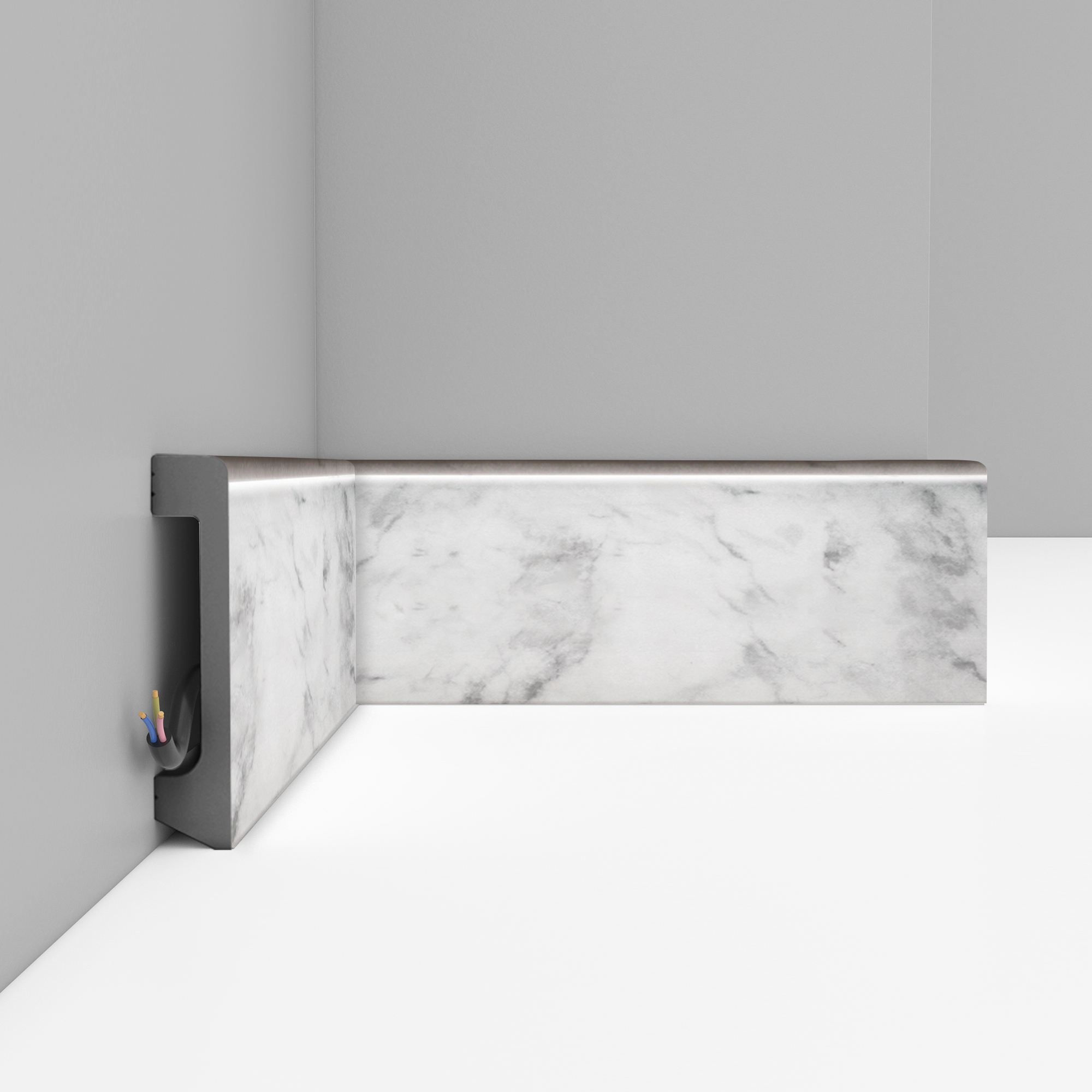 Плинтус Decomaster D235-79 2400×80×17 Плинтус Decomaster D235-79 2400×80×17