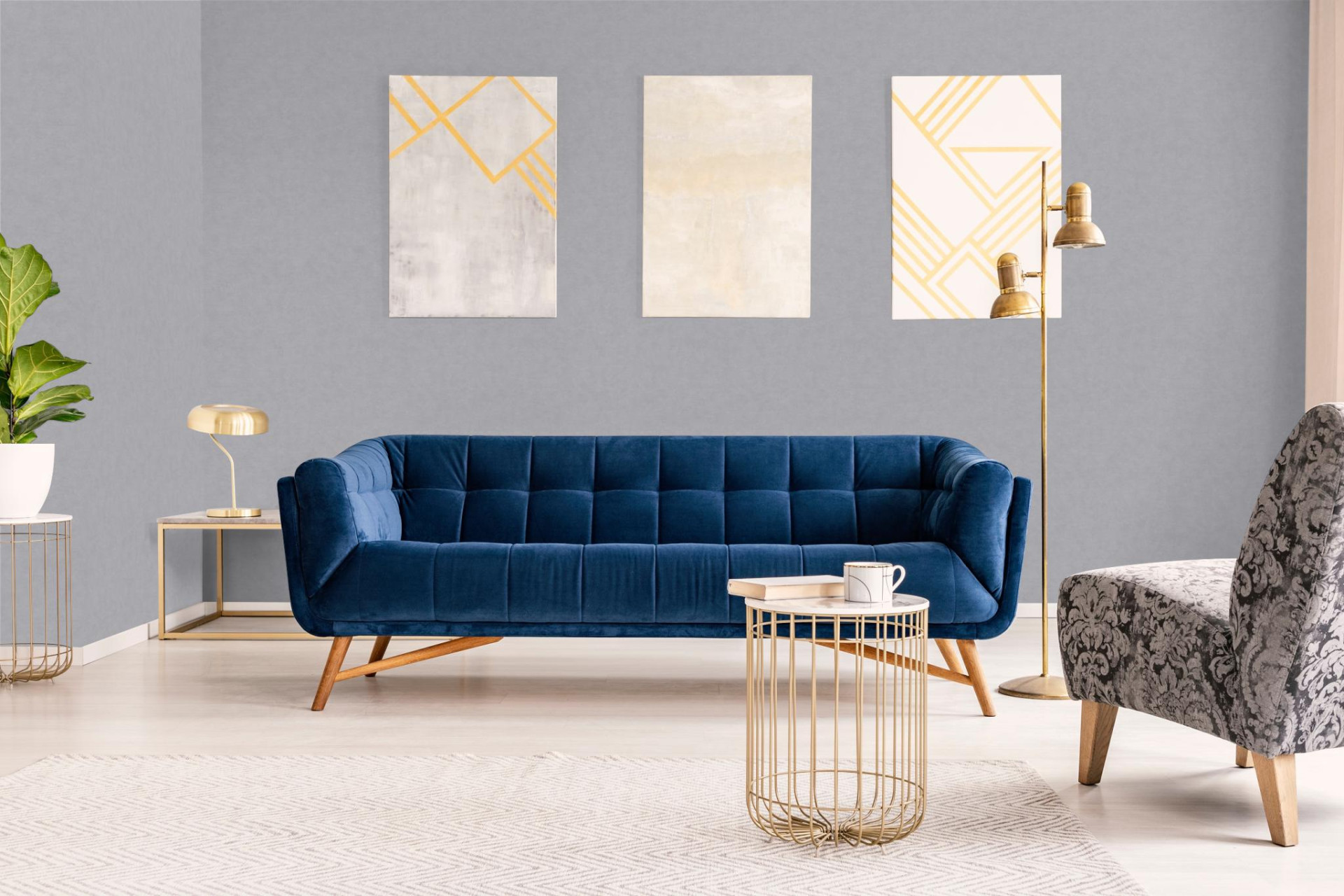 Обои Marburg Shades Iconic 32411 10,05×0,53 фото в интерьере