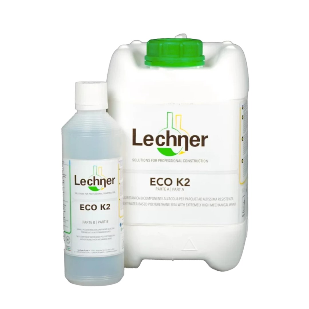 Лак для паркета Lechner Eco K2 полуматовый 5,5 л