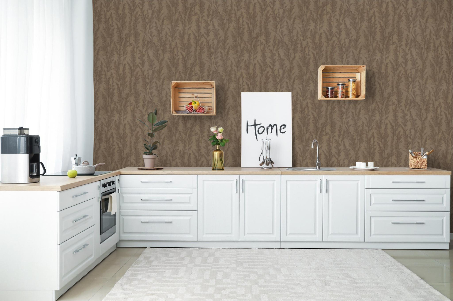 Обои Marburg Natural Opulence 33208 10,05×0,7 фото в интерьере