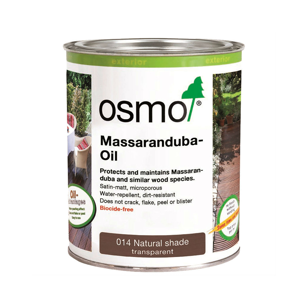 Масло для террас Osmo Terrassen-Ole цвет 014 Массарандуб шелковисто-матовое 0,22 л