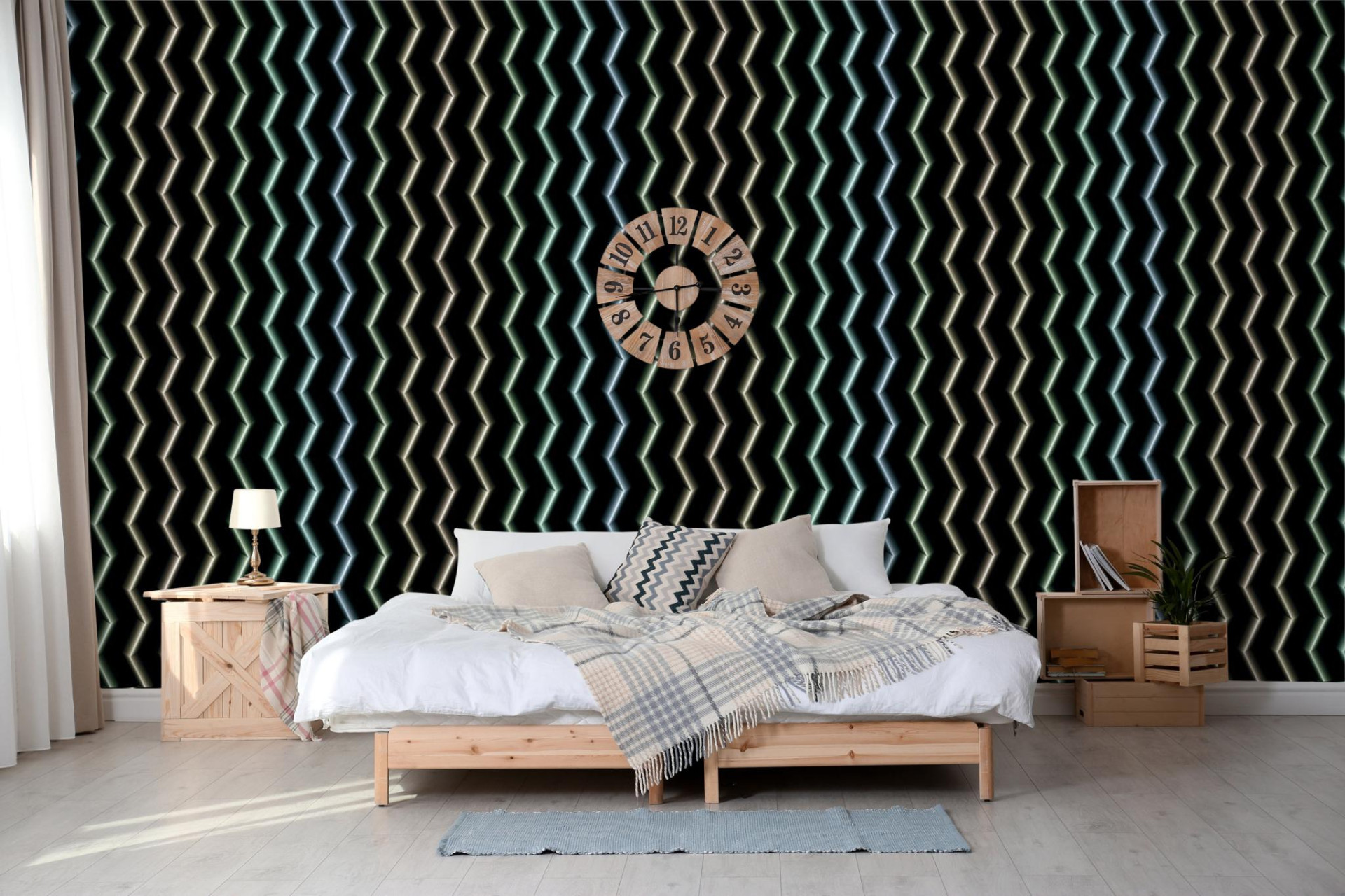 Панно Marburg Smart Art 46786 2,7×1,06 фото в интерьере