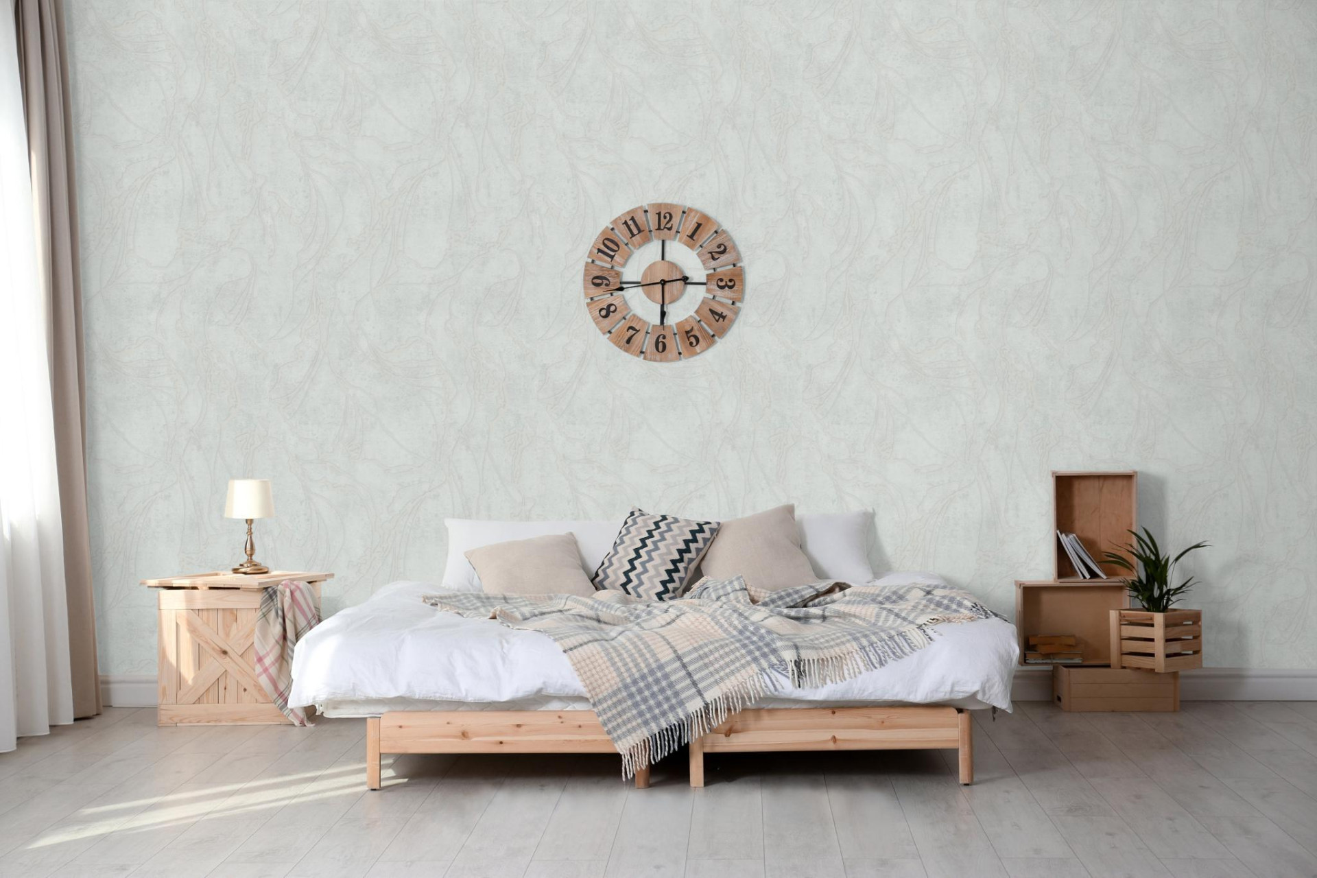 Обои Marburg City Glow 34203 10,05×1,06 фото в интерьере