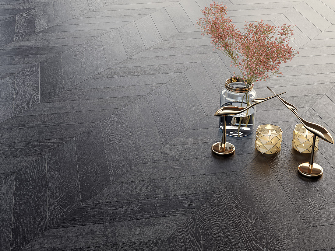 Инженерная доска Gran Parte Дуб Антрацит Antracite 024 натур-классик французская елка 460×110×15 Инженерная доска Gran Parte Дуб Антрацит Antracite 024 натур-классик французская елка 460×110×15