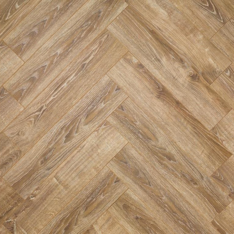 Ламинат Homflor Herringbone 12 BR Balearic Oak 622 венгерская елка 644×143×12