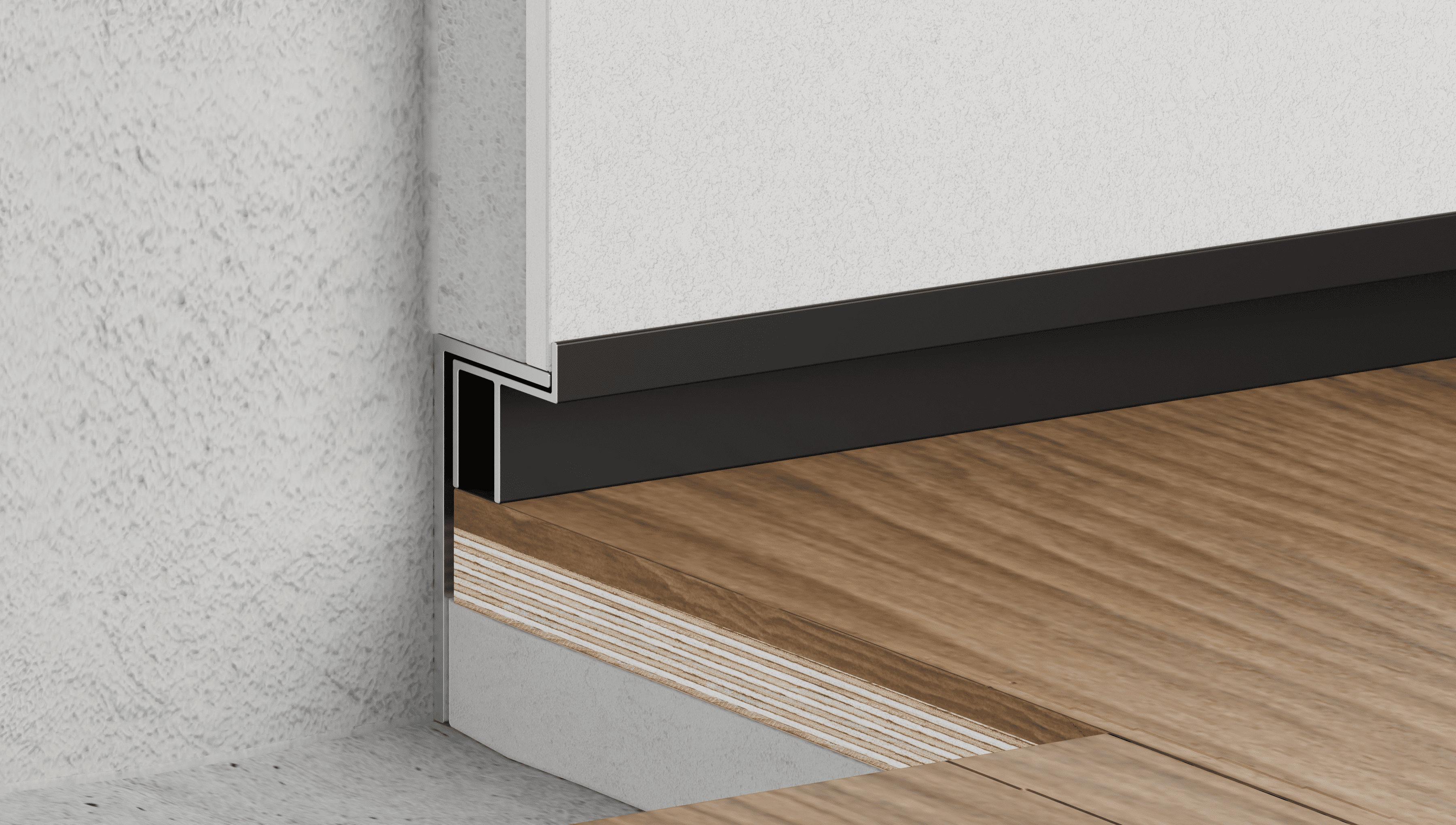 Вставка алюминиевая для теневого плинтуса Ликорн С-10.2.1 Серебристый 2000×50×20 Вставка алюминиевая для теневого плинтуса Ликорн С-10.2.1 Серебристый 2000×50×20