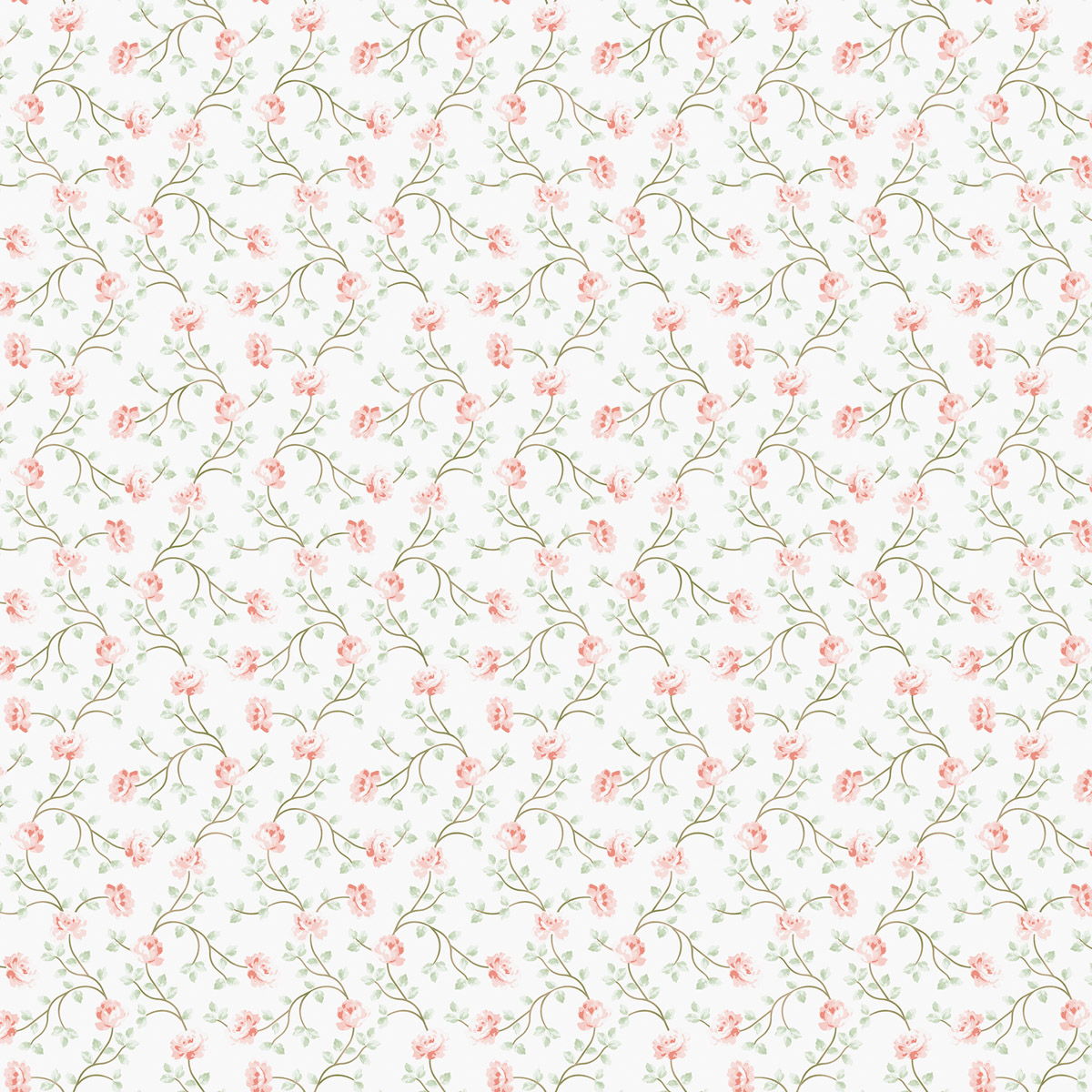 Обои Aura Spring Petit flowers pink 1905-5 10,05×0,53