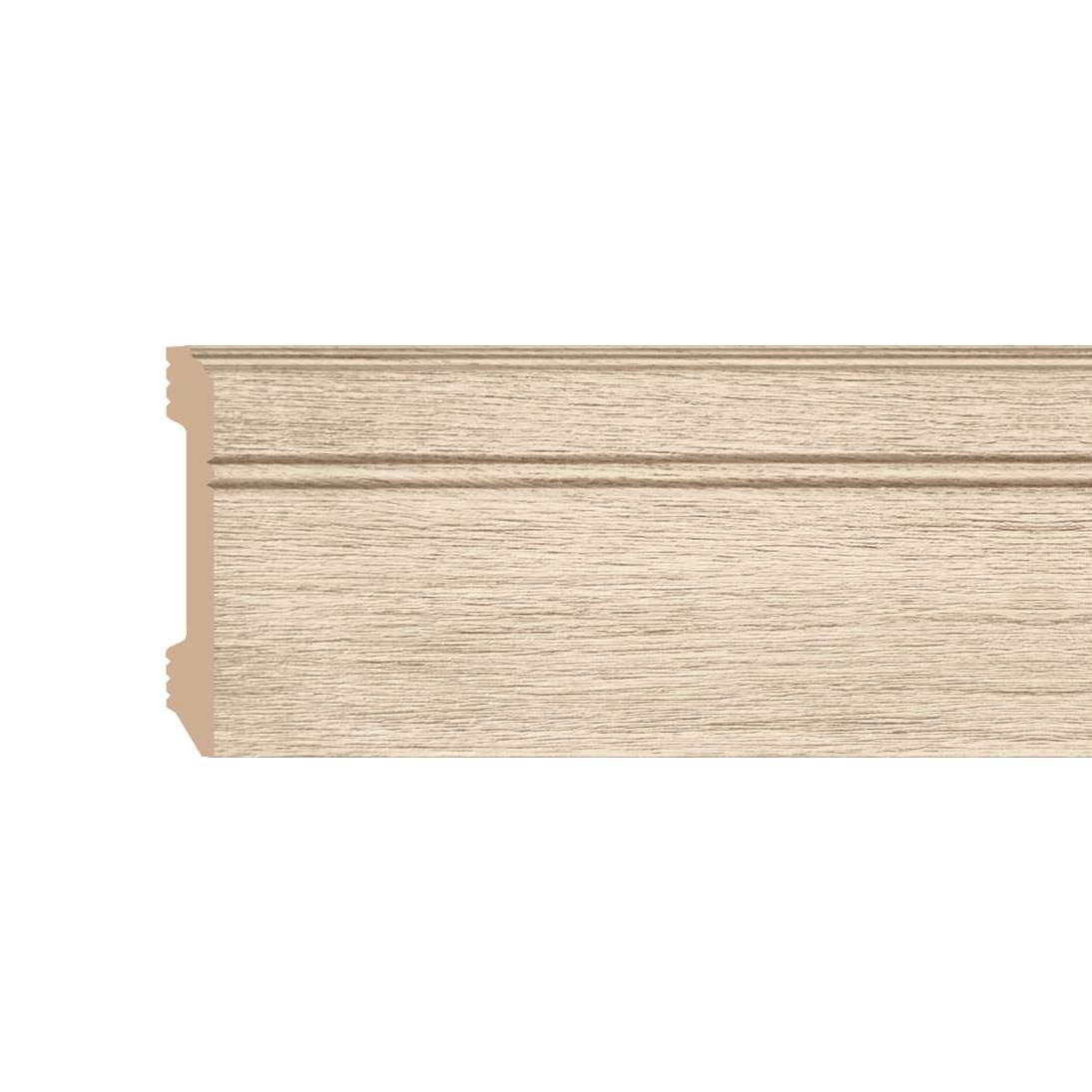 Плинтус Decomaster Бук светлый D105-72 2400×107×12